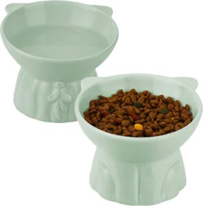 Cuencos Elevados para Gatos